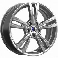 K&K Karrera Light Дарк Платинум брайт 5*108 7xR18 ET41 DIA59.6 (KC935)