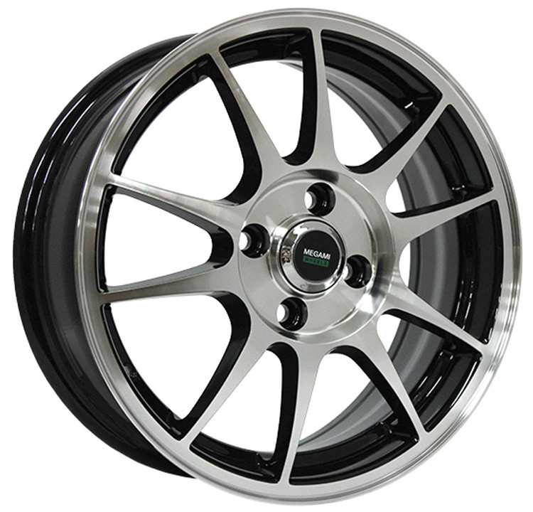 Megami MGM-5 BKF 4*100 6xR15 ET40 DIA60.1