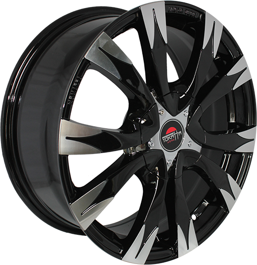 Yokatta Model-6 BKF 5*112 6.5xR16 ET50 DIA57.1